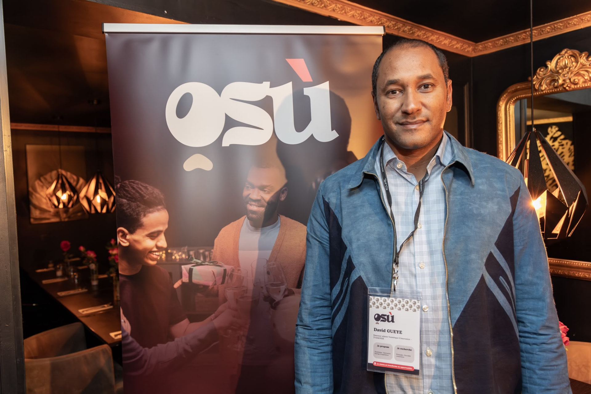 Portrait devant le visuel OSU